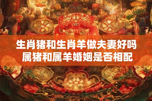 生肖猪和生肖羊做夫妻好吗 属猪和属羊婚姻是否相配