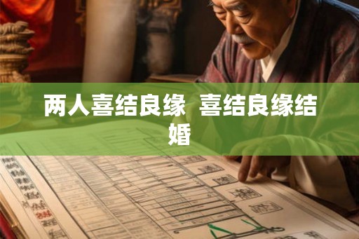 两人喜结良缘 喜结良缘结婚 两人喜结良缘 喜结良缘结婚