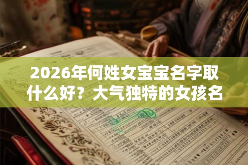 2026年何姓女宝宝名字取什么好？大气独特的女孩名字