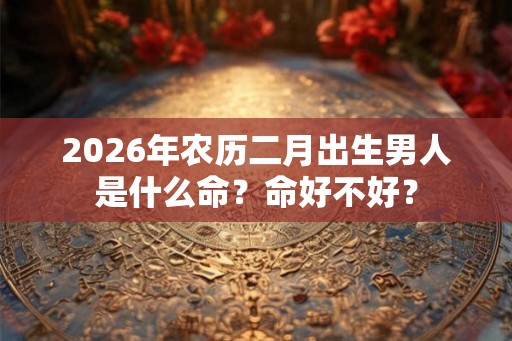 2026年农历二月出生男人是什么命？命好不好？