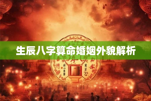 生辰八字算命婚姻外貌解析