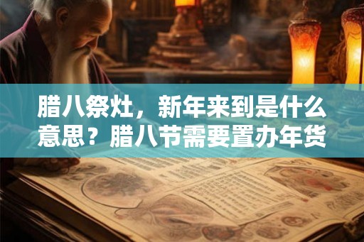 腊八祭灶，新年来到是什么意思？腊八节需要置办年货吗？