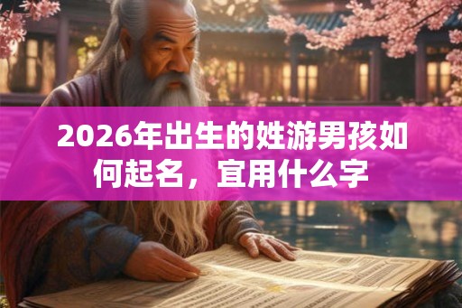 2026年出生的姓游男孩如何起名，宜用什么字
