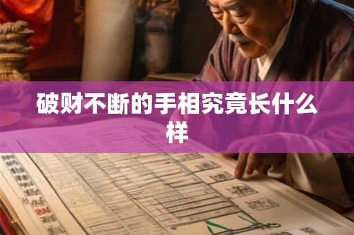 破财不断的手相究竟长什么样 破财不断的手相究竟长什么样