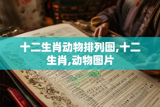 十二生肖动物排列图,十二生肖,动物图片