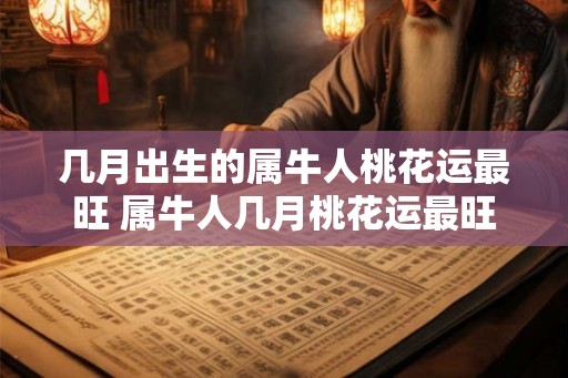 几月出生的属牛人桃花运最旺 属牛人几月桃花运最旺 几月出生的属牛人桃花运最旺 属牛人几月桃花运最旺