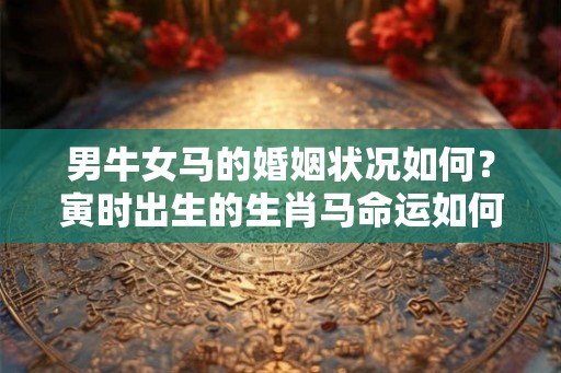 男牛女马的婚姻状况如何?寅时出生的生肖马命运如何? 男牛女马的婚姻状况如何?寅时出生的生肖马命运如何?