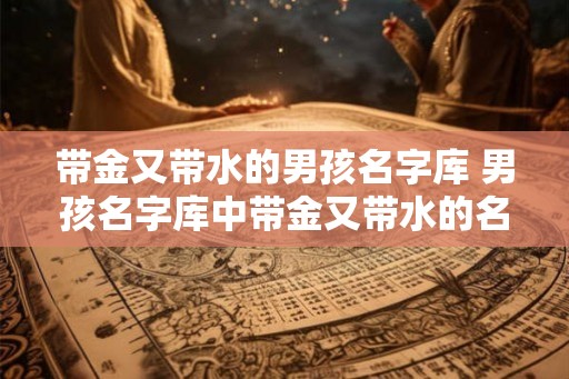 带金又带水的男孩名字库 男孩名字库中带金又带水的名字有哪些