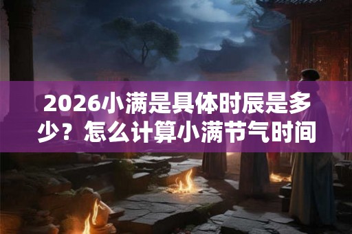 2026小满是具体时辰是多少？怎么计算小满节气时间？