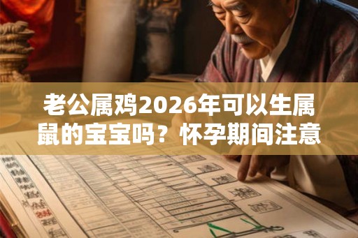 老公属鸡2026年可以生属鼠的宝宝吗？怀孕期间注意事项？