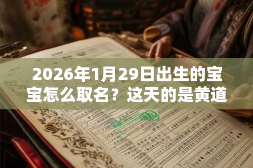 2026年1月29日出生的宝宝怎么取名？这天的是黄道吉日吗？