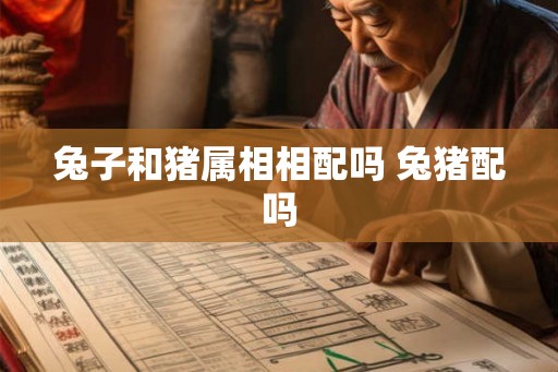 兔子和猪属相相配吗 兔猪配吗 兔子和猪属相相配吗 兔猪配吗