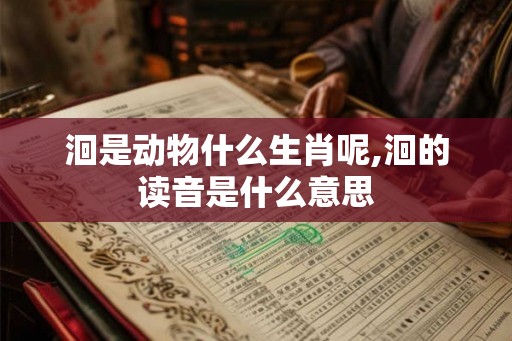 洄是动物什么生肖呢,洄的读音是什么意思