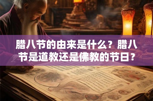腊八节的由来是什么？腊八节是道教还是佛教的节日？