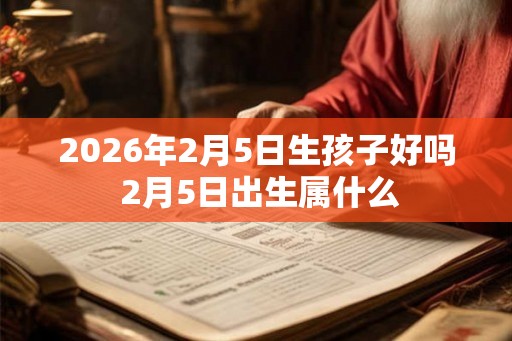 2026年2月5日生孩子好吗 2月5日出生属什么