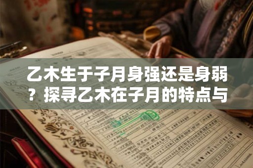 乙木生于子月身强还是身弱？探寻乙木在子月的特点与影响