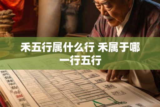禾五行属什么行 禾属于哪一行五行 禾五行属什么行 禾属于哪一行五行