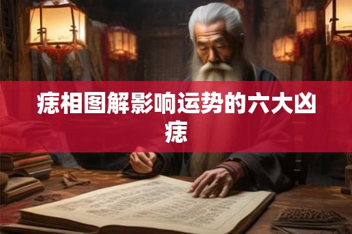 痣相图解影响运势的六大凶痣 痣相图解影响运势的六大凶痣
