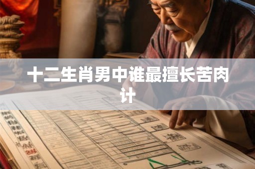 十二生肖男中谁最擅长苦肉计