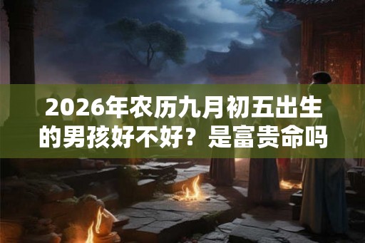 2026年农历九月初五出生的男孩好不好？是富贵命吗？