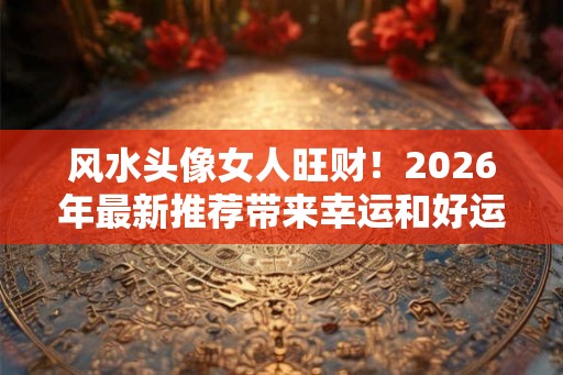 风水头像女人旺财！2026年最新推荐带来幸运和好运