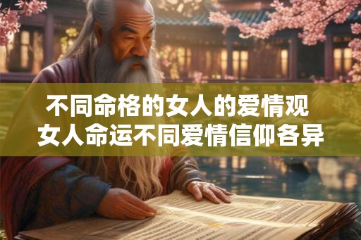 不同命格的女人的爱情观 女人命运不同爱情信仰各异