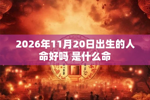 2026年11月20日出生的人命好吗 是什么命 2026年11月20日出生的人命好吗 是什么命