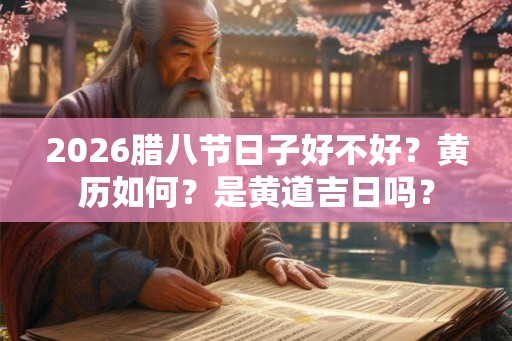 2026腊八节日子好不好？黄历如何？是黄道吉日吗？
