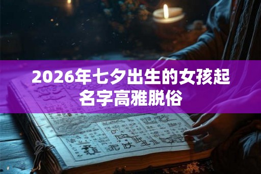 2026年七夕出生的女孩起名字高雅脱俗