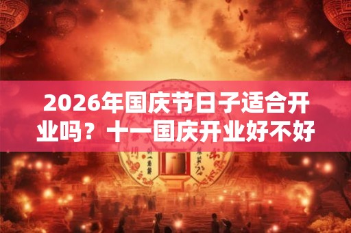 2026年国庆节日子适合开业吗?十一国庆开业好不好? 2026年国庆节日子适合开业吗?十一国庆开业好不好?