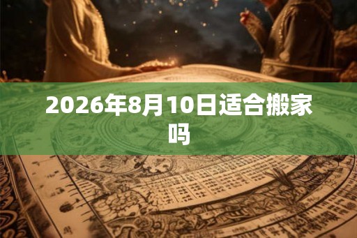 2026年8月10日适合搬家吗