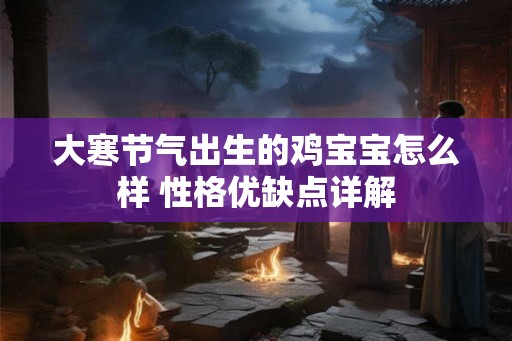 大寒节气出生的鸡宝宝怎么样 性格优缺点详解