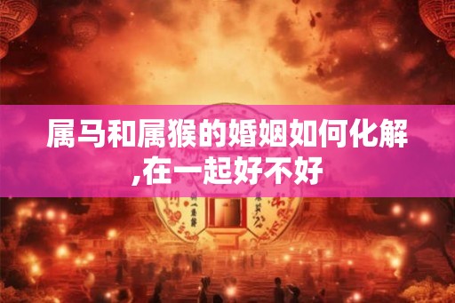属马和属猴的婚姻如何化解,在一起好不好