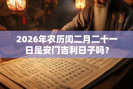 2026年农历闰二月二十一日是安门吉利日子吗？