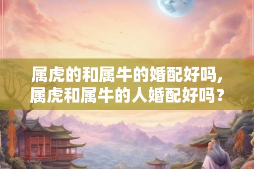 属虎的和属牛的婚配好吗,属虎和属牛的人婚配好吗？