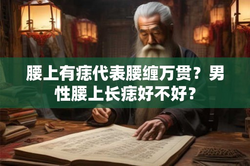 腰上有痣代表腰缠万贯？男性腰上长痣好不好？