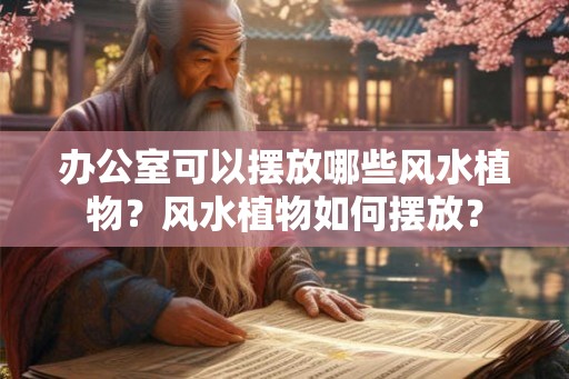 办公室可以摆放哪些风水植物？风水植物如何摆放？