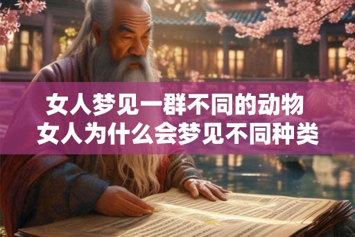 女人梦见一群不同的动物 女人为什么会梦见不同种类的动物