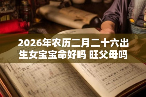 2026年农历二月二十六出生女宝宝命好吗 旺父母吗