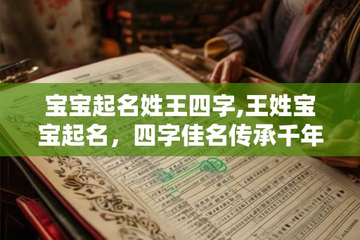 宝宝起名姓王四字,王姓宝宝起名，四字佳名传承千年文化