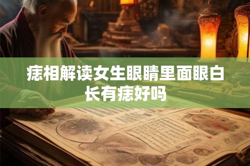 痣相解读女生眼睛里面眼白长有痣好吗