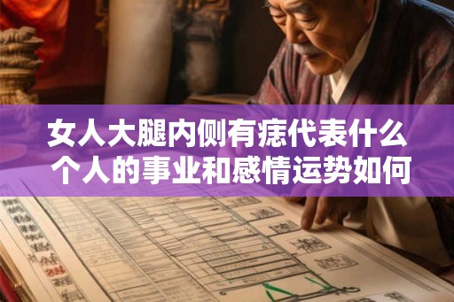 女人大腿内侧有痣代表什么 个人的事业和感情运势如何