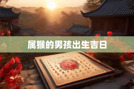 属猴的男孩出生吉日