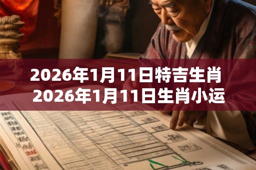2026年1月11日特吉生肖 2026年1月11日生肖小运播报