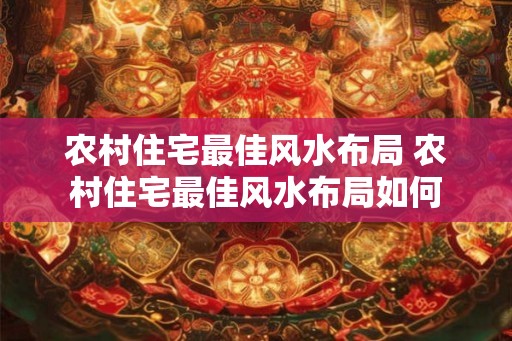 农村住宅最佳风水布局 农村住宅最佳风水布局如何