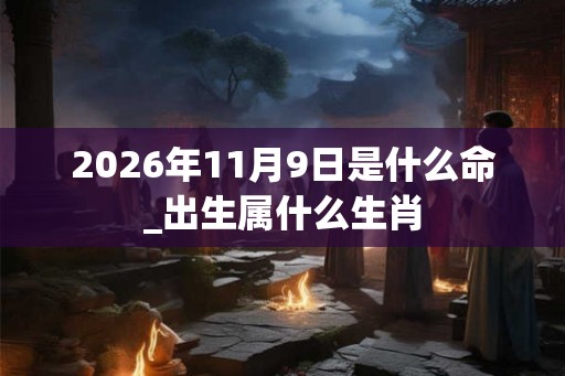 2026年11月9日是什么命_出生属什么生肖 2026年11月9日是什么命_出生属什么生肖