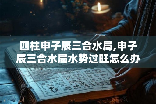 四柱申子辰三合水局,申子辰三合水局水势过旺怎么办