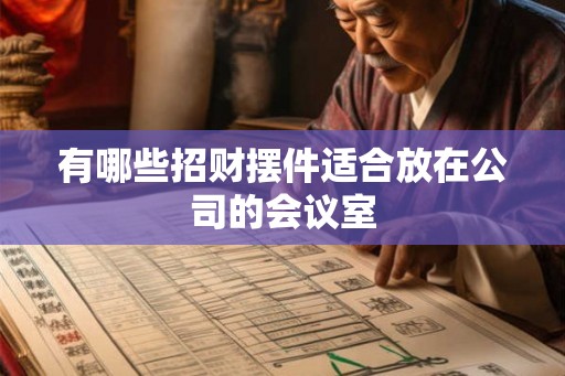 有哪些招财摆件适合放在公司的会议室