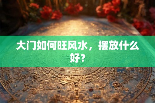 大门如何旺风水，摆放什么好？