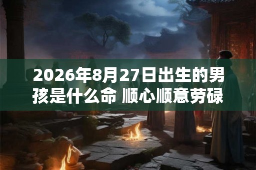 2026年8月27日出生的男孩是什么命 顺心顺意劳碌奔波